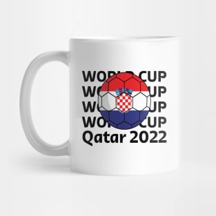 World Cup Qatar 2022  - Team Croatia Mug